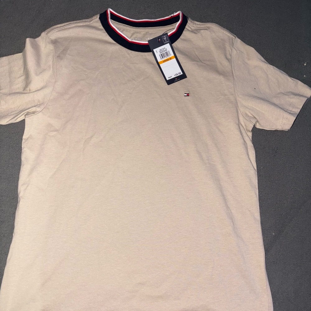 Tommy Hilfiger Kids Beige T-Shirt